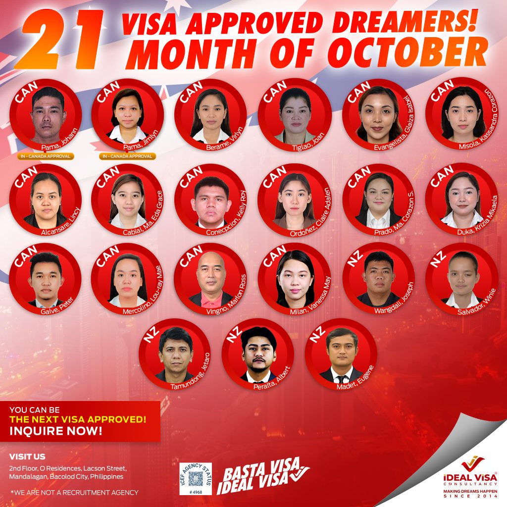 21 Visa Approved Dreamers