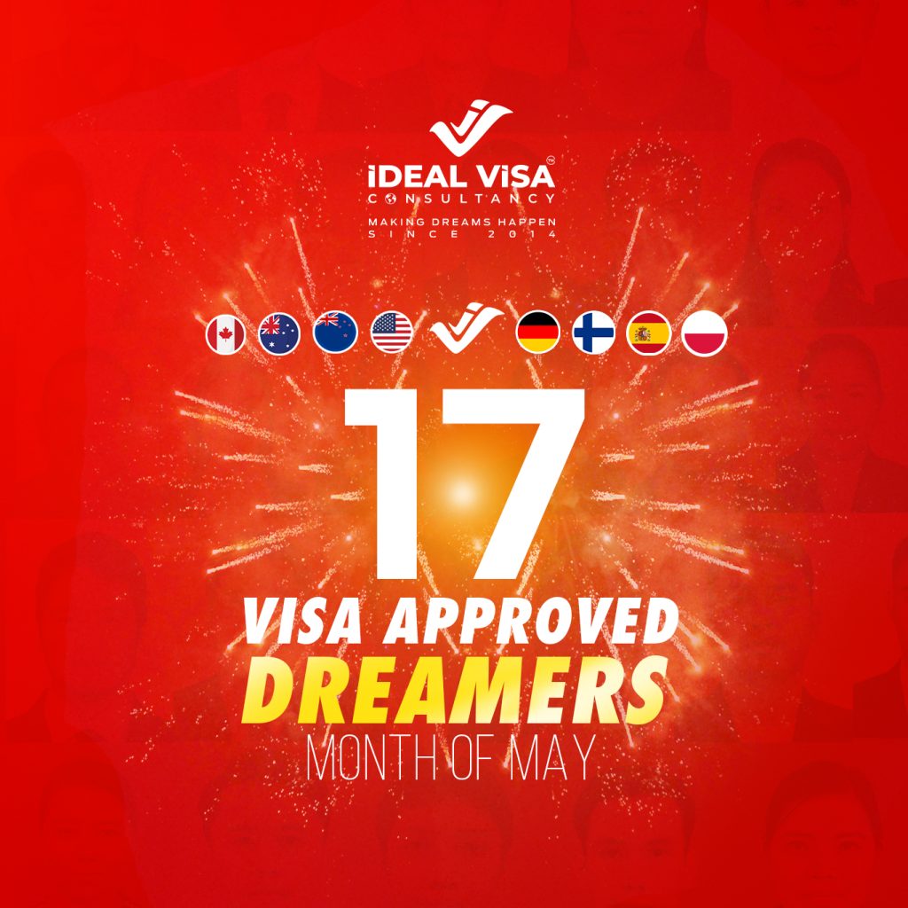 𝐈𝐝𝐞𝐚𝐥 𝐕𝐢𝐬𝐚 𝐂𝐨𝐧𝐬𝐮𝐥𝐭𝐚𝐧𝐜𝐲 𝐒𝐞𝐜𝐮𝐫𝐞𝐬 𝟏𝟕 𝐕𝐢𝐬𝐚 𝐀𝐩𝐩𝐫𝐨𝐯𝐚𝐥𝐬 𝐟𝐨𝐫 𝐭𝐡𝐞 𝐦𝐨𝐧𝐭𝐡 𝐨𝐟 𝐌𝐚𝐲!