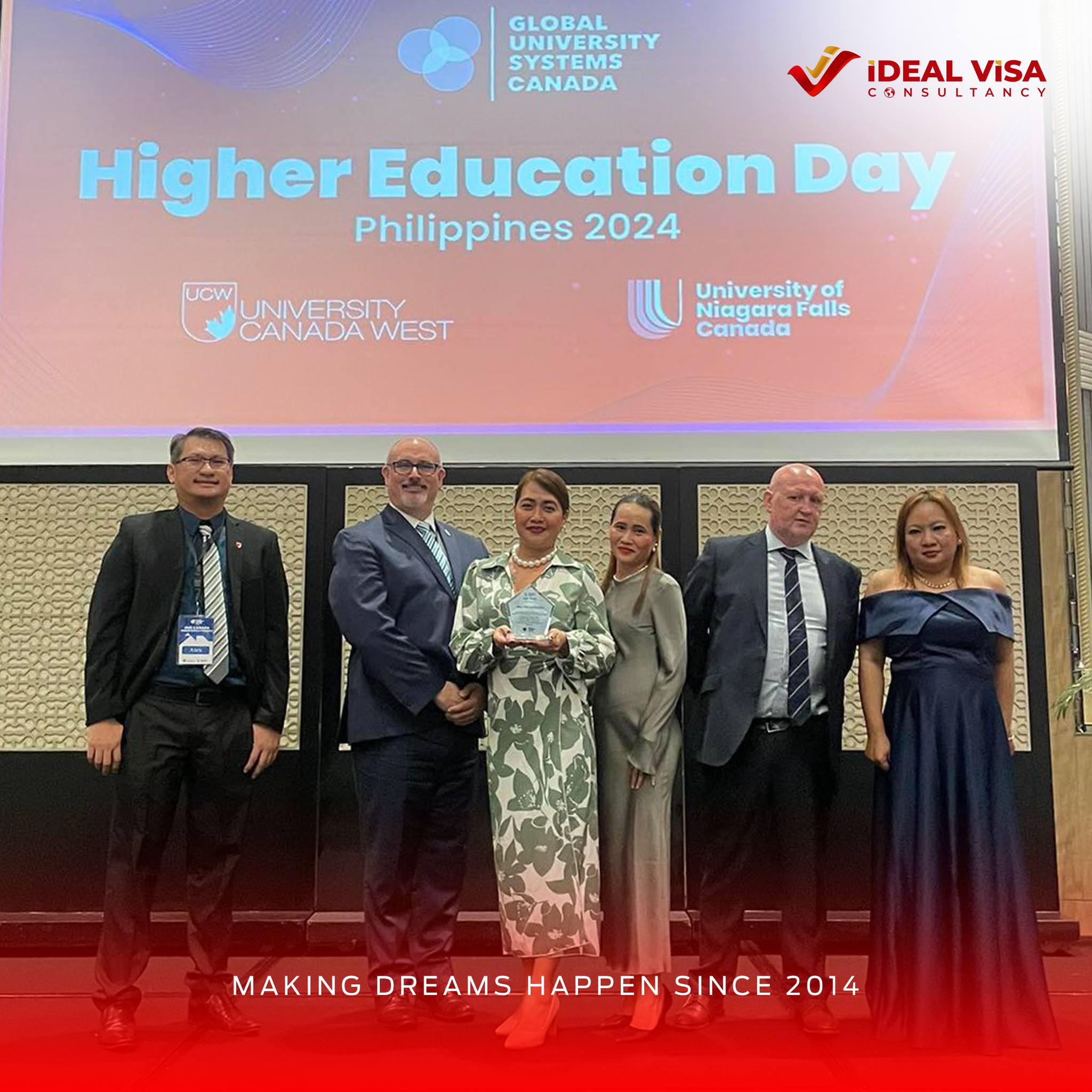 MAKING DREAMS HAPPEN SINCE 2014