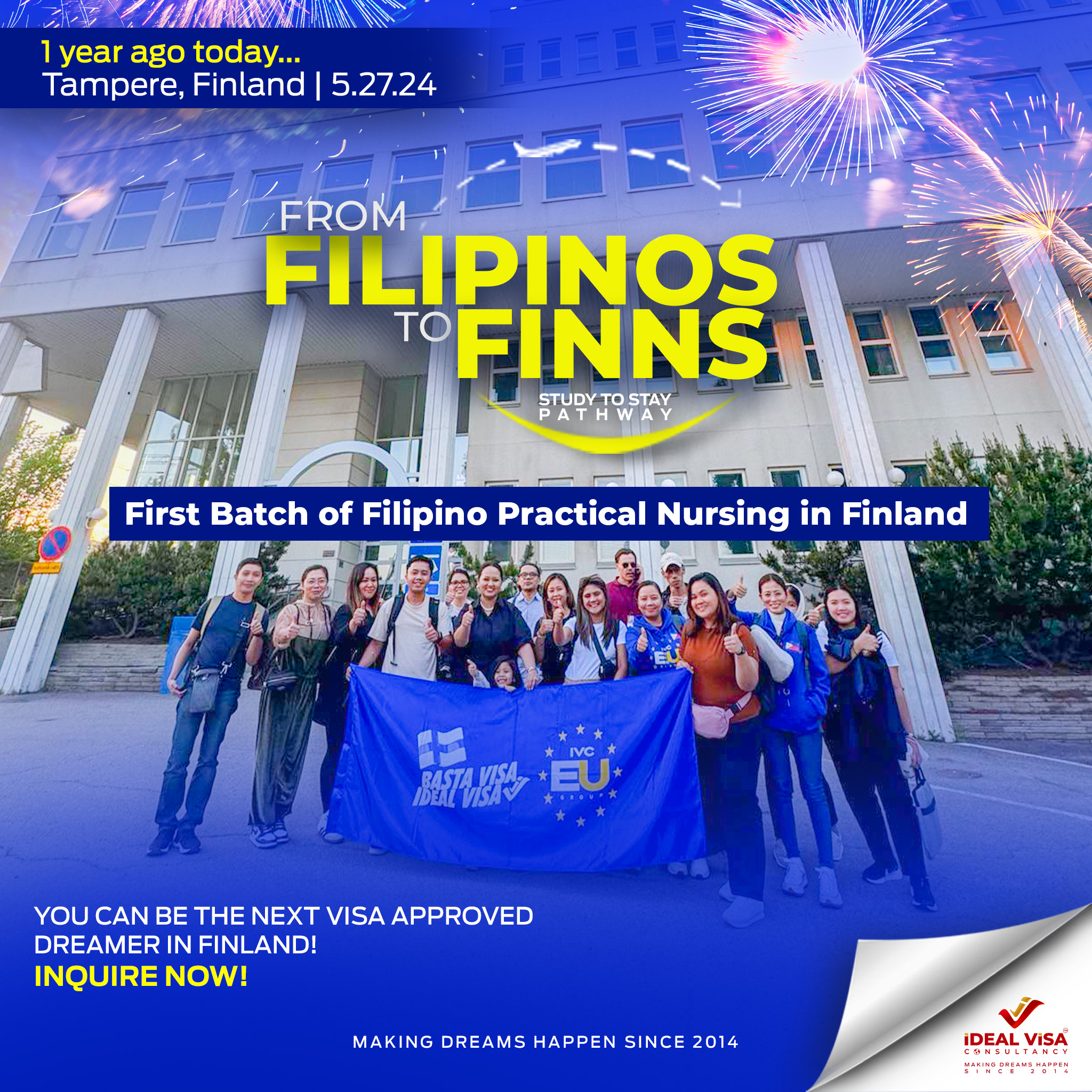 YOU CAN BE THE NEXT VISA APPROVED DREAMER IN FINLAND!