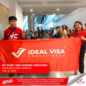 IVC DAIRY AND FARMING DREAMERS
Send-off to New Zealand