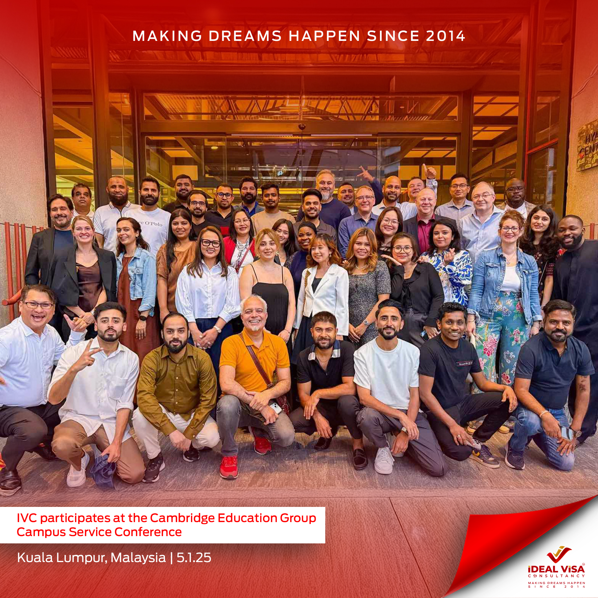 IVC participates at the Cambridge Education Group Campus Service Conference