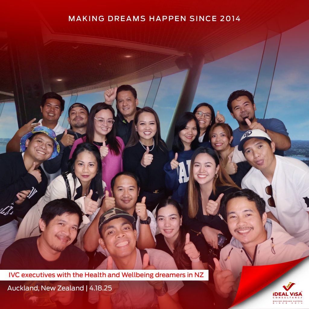 IVC executives with the Health and Wellbeing dreamers in NZ