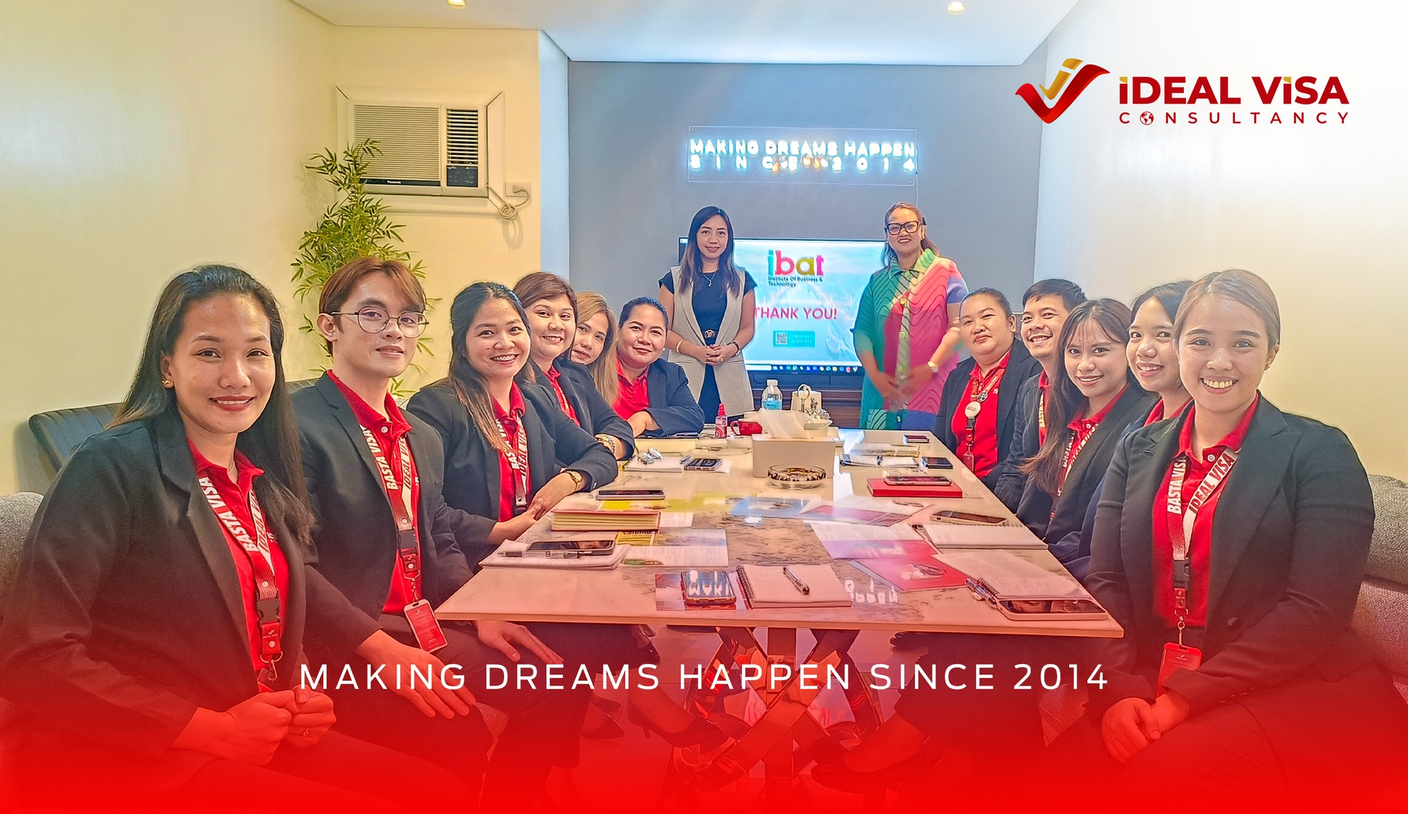 Ideal Visa Consultancy completes Ireland Technical Training with a visit from IBAT College Dublin’s Philippines’ Associate Director, Ms. Maria Papa.