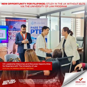 IVC Leadership Welcomes and Discusses Opportunities for Dreamers with The University of Law