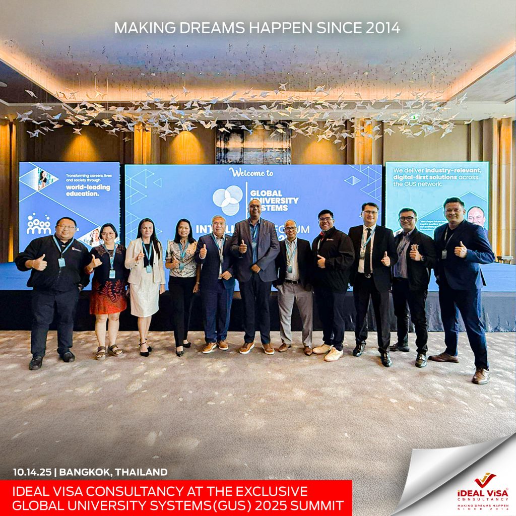 IDEAL VISA CONSULTANCY AT THE EXCLUSIVE GLOBAL UNIVERSITY SYSTEMS(GUS) 2025 SUMMIT