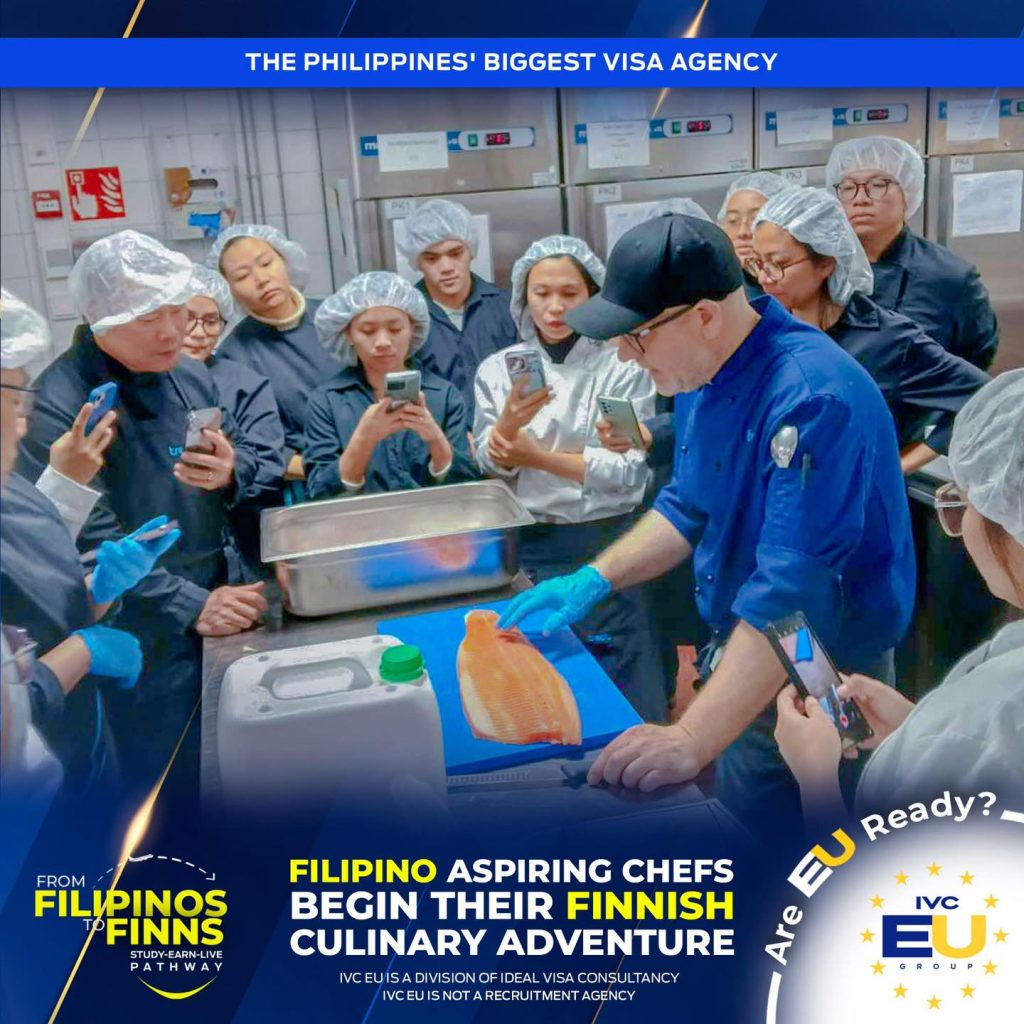 FILIPINO ASPIRING CHEFS BEGIN THEIR FINNISH CULINARY ADVENTURE