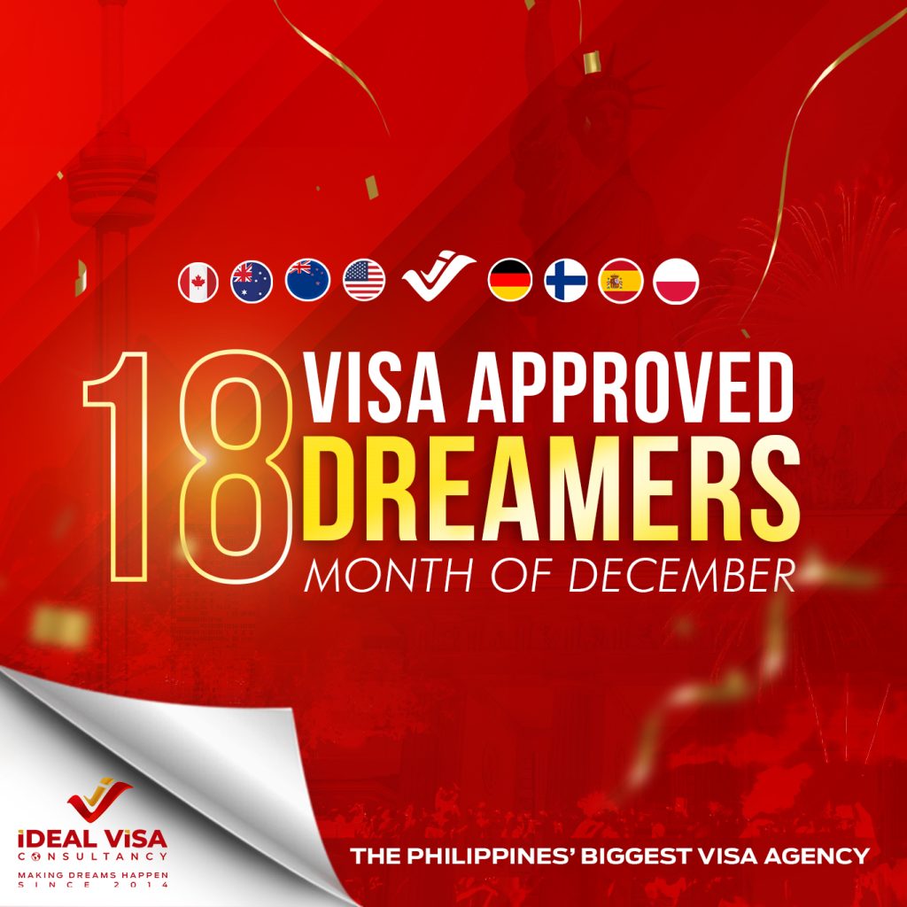 WITH 18 VISA APPROVALS!