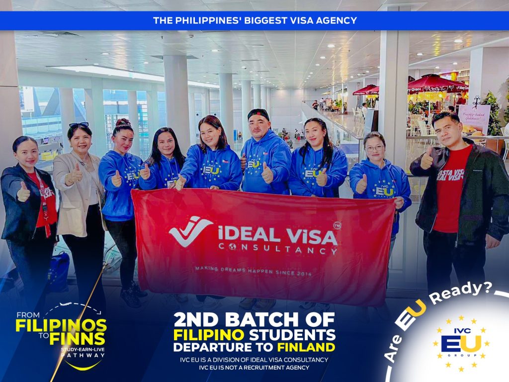 2ND BATCH OF FILIPINO STUDENTS DEPARTURE TO FINLAND