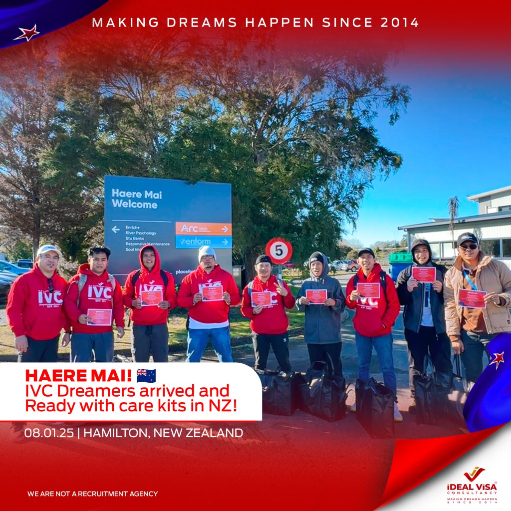 IVC Dreamers arrived and Ready with care kits in New Zealand